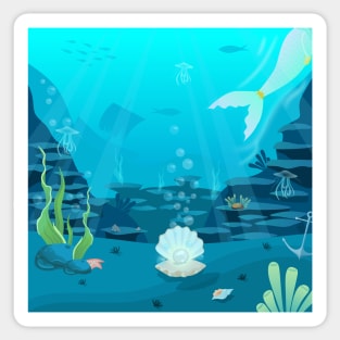 Underwater Fantasy Sticker